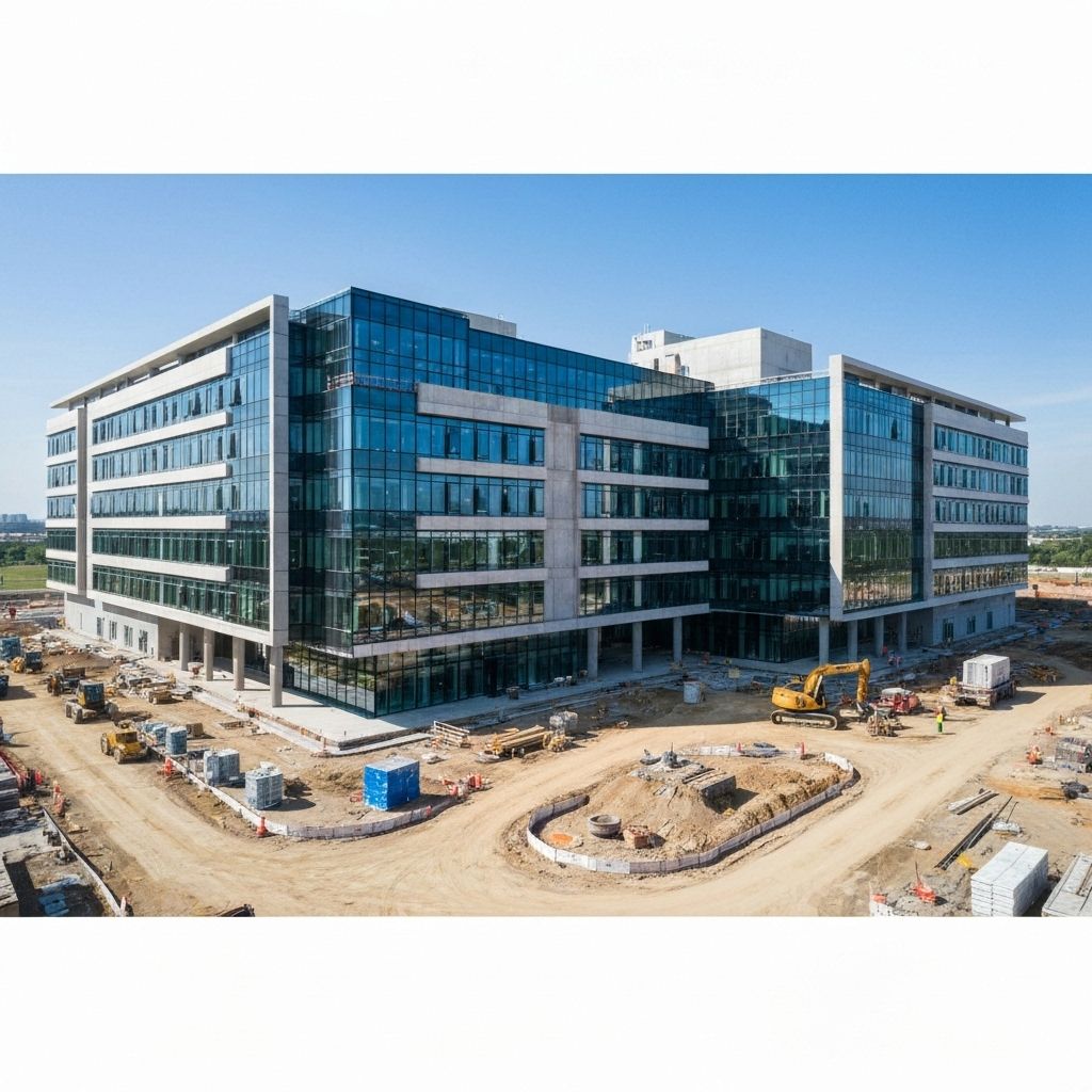 Healthcare facility under construction